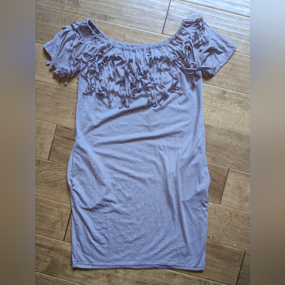 Fringe tunic/dress